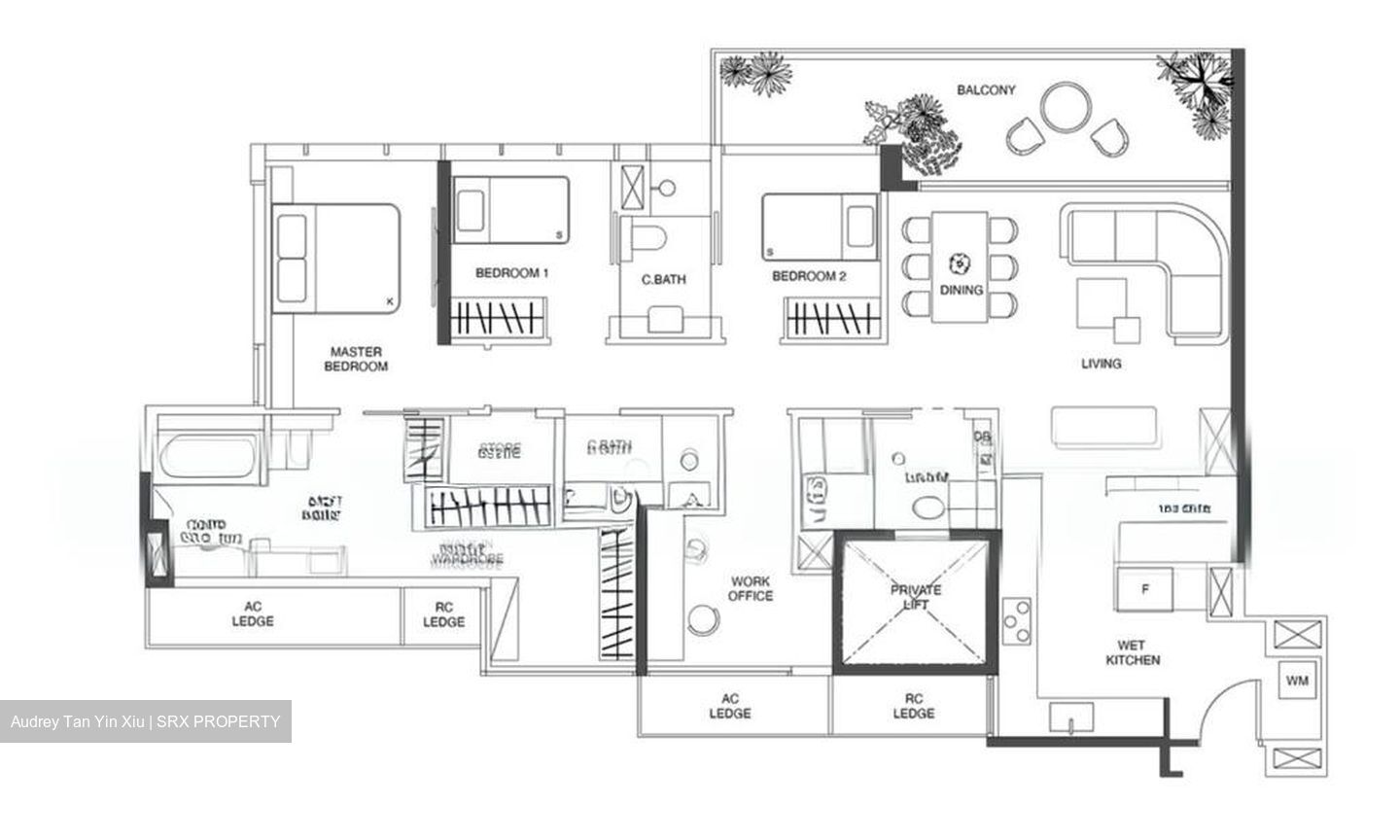 The Florence Residences (D19), Apartment #580699111